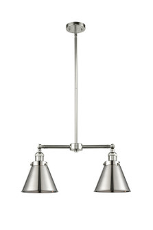 Franklin Restoration LED Island Pendant in Polished Nickel (405|209-PN-M13-PN-LED)