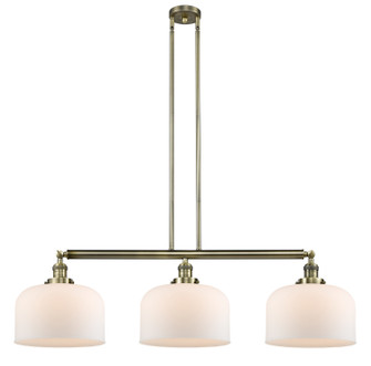 Franklin Restoration LED Island Pendant in Antique Brass (405|213-AB-G71-L-LED)