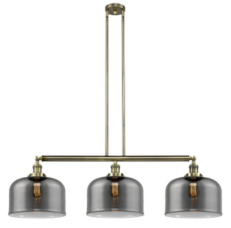 Franklin Restoration LED Island Pendant in Antique Brass (405|213-AB-G73-L-LED)