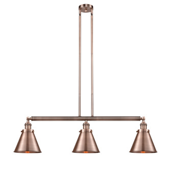 Franklin Restoration LED Island Pendant in Antique Copper (405|213-AC-M13-AC-LED)