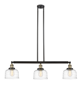 Franklin Restoration LED Island Pendant in Black Antique Brass (405|213-BAB-G713-LED)