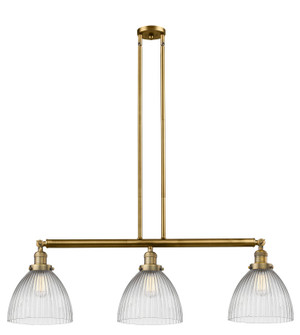 Franklin Restoration LED Island Pendant in Brushed Brass (405|213-BB-G222)