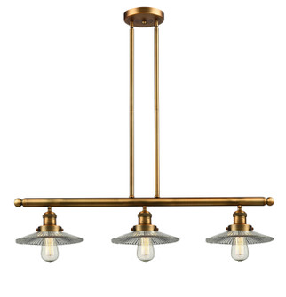 Franklin Restoration LED Island Pendant in Brushed Brass (405|213-BB-G2-LED)