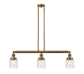 Franklin Restoration LED Island Pendant in Brushed Brass (405|213-BB-G513-LED)