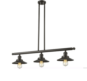 Franklin Restoration LED Island Pendant in Oil Rubbed Bronze (405|213-OB-M5-LED)
