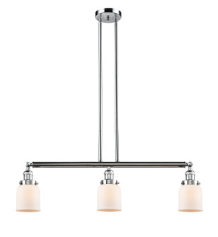 Franklin Restoration Three Light Island Pendant in Polished Chrome (405|213-PC-G51)