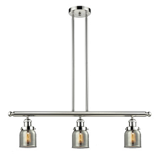Franklin Restoration Three Light Island Pendant in Polished Nickel (405|213-PN-G53)