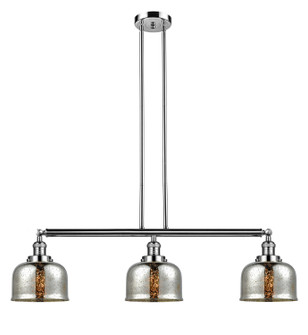 Franklin Restoration Three Light Island Pendant in Polished Nickel (405|213-PN-G78)