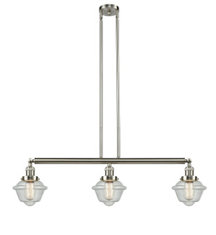 Franklin Restoration LED Island Pendant in Brushed Satin Nickel (405|213-SN-G534-LED)