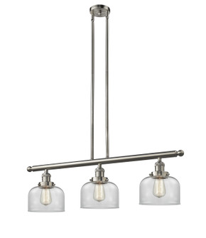 Franklin Restoration LED Island Pendant in Brushed Satin Nickel (405|213-SN-G72-LED)