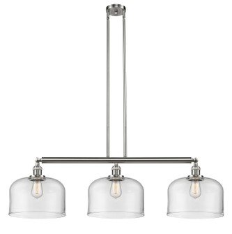 Franklin Restoration LED Island Pendant in Brushed Satin Nickel (405|213-SN-G72-L-LED)