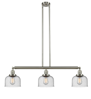 Franklin Restoration LED Island Pendant in Brushed Satin Nickel (405|213-SN-G74-LED)