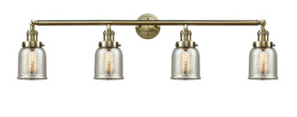 Franklin Restoration Four Light Bath Vanity in Antique Brass (405|215-AB-G58)