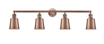 Franklin Restoration Four Light Bath Vanity in Antique Copper (405|215-AC-M9-AC)