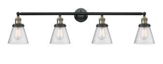 Franklin Restoration LED Bath Vanity in Black Antique Brass (405|215-BAB-G64-LED)