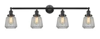 Franklin Restoration Four Light Bath Vanity in Oil Rubbed Bronze (405|215-OB-G142)