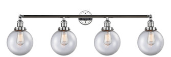 Franklin Restoration Four Light Bath Vanity in Polished Chrome (405|215-PC-G202-8)