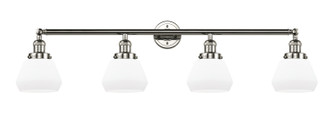 Franklin Restoration Four Light Bath Vanity in Polished Nickel (405|215-PN-G171)