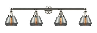 Franklin Restoration Four Light Bath Vanity in Polished Nickel (405|215-PN-G173)