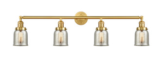 Franklin Restoration Four Light Bath Vanity in Satin Gold (405|215-SG-G58)
