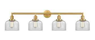 Franklin Restoration Four Light Bath Vanity in Satin Gold (405|215-SG-G72)