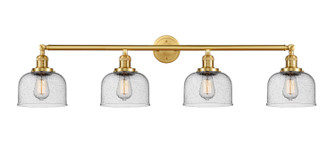 Franklin Restoration Four Light Bath Vanity in Satin Gold (405|215-SG-G74)