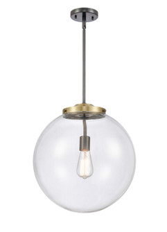Essex LED Pendant in Black Antique Brass (405|221-1S-BAB-G202-16-LED)