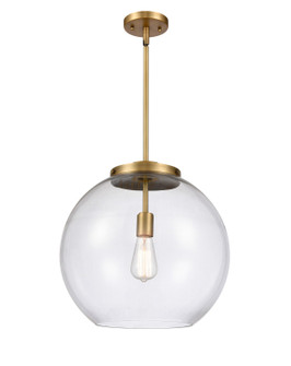 Essex LED Pendant in Brushed Brass (405|221-1S-BB-G122-16-LED)