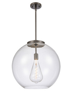 Essex LED Pendant in Oil Rubbed Bronze (405|221-1S-OB-G122-18-LED)