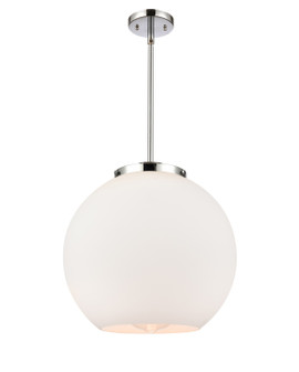 Essex One Light Pendant in Polished Chrome (405|221-1S-PC-G121-16)