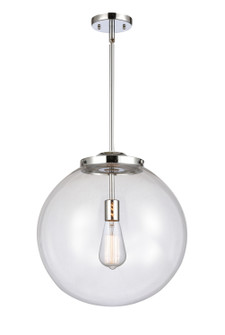 Franklin Restoration One Light Pendant in Polished Chrome (405|221-1S-PC-G202-16)