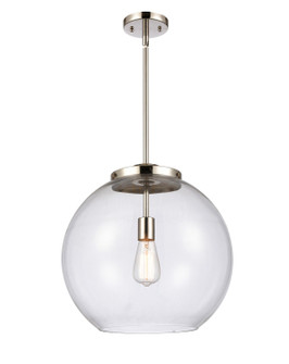 Essex LED Pendant in Polished Nickel (405|221-1S-PN-G122-16-LED)