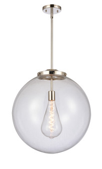 Essex One Light Pendant in Polished Nickel (405|221-1S-PN-G202-18)