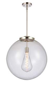 Essex LED Pendant in Polished Nickel (405|221-1S-PN-G202-18-LED)