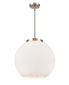 Essex LED Pendant in Brushed Satin Nickel (405|221-1S-SN-G121-16-LED)