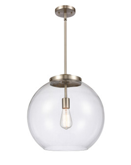 Essex LED Pendant in Brushed Satin Nickel (405|221-1S-SN-G122-16-LED)