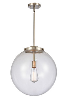 Essex LED Pendant in Brushed Satin Nickel (405|221-1S-SN-G202-16-LED)