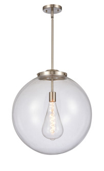 Essex One Light Pendant in Brushed Satin Nickel (405|221-1S-SN-G202-18)