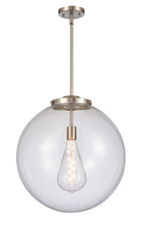 Essex LED Pendant in Brushed Satin Nickel (405|221-1S-SN-G202-18-LED)