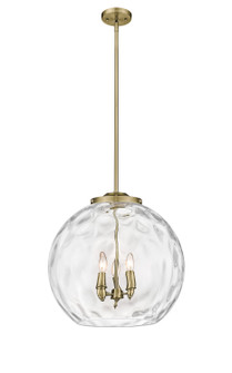 Essex Three Light Pendant in Antique Brass (405|221-3S-AB-G1215-18)