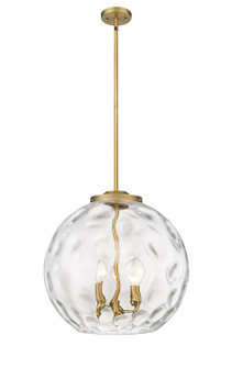 Essex Three Light Pendant in Brushed Brass (405|221-3S-BB-G1215-16)