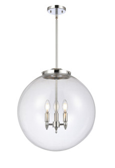 Essex LED Pendant in Polished Chrome (405|221-3S-PC-G202-18-LED)