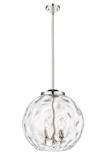 Ballston Three Light Pendant in Polished Nickel (405|221-3S-PN-G1215-16)