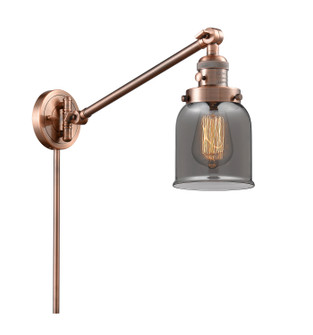 Franklin Restoration One Light Swing Arm Lamp in Antique Copper (405|237-AC-G53)