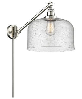 Franklin Restoration LED Swing Arm Lamp in Brushed Brass (405|237-BB-G43-L-LED)