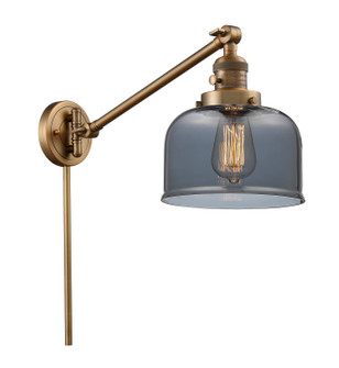 Franklin Restoration One Light Swing Arm Lamp in Brushed Brass (405|237-BB-G73)