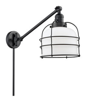 Franklin Restoration LED Swing Arm Lamp in Matte Black (405|237-BK-G71-CE-LED)