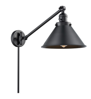 Franklin Restoration One Light Swing Arm Lamp in Matte Black (405|237-BK-M10-BK)