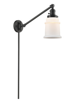 Franklin Restoration One Light Swing Arm Lamp in Oil Rubbed Bronze (405|237-OB-G181)