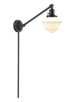 Franklin Restoration One Light Swing Arm in Oil Rubbed Bronze (405|237-OB-G531)